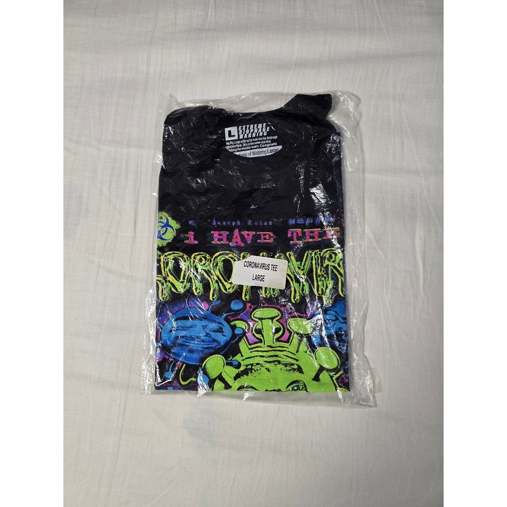 MDE COM98 Coronavirus Shirt LARGE NEW